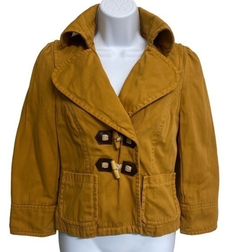 Zara Trf Collection Mustard Color Jacket - Size S